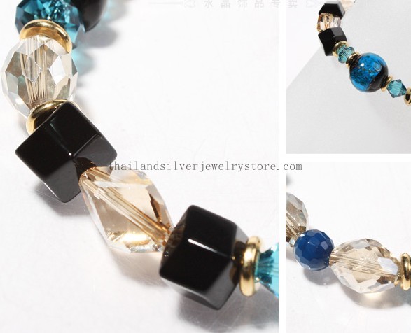 crystal beads bracelet