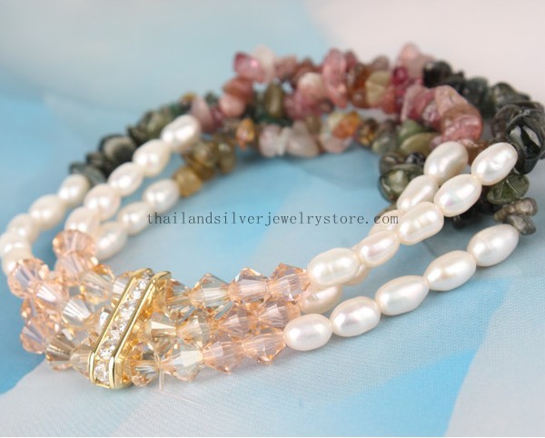 crystal beads bracelet