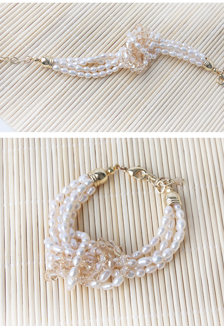 crystal beads bracelet