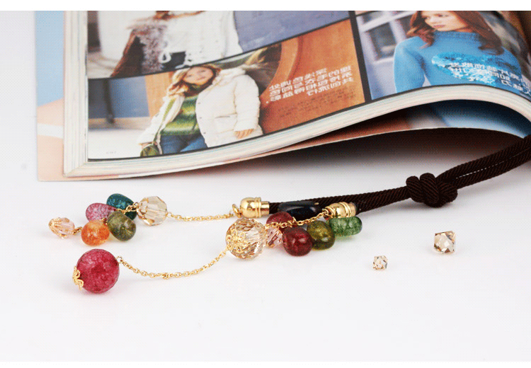 crystal charming necklace