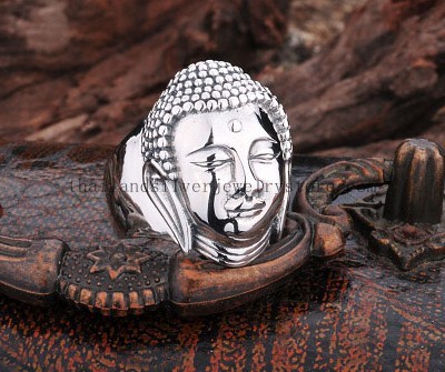 Sakyamuni Buddha Head Ring