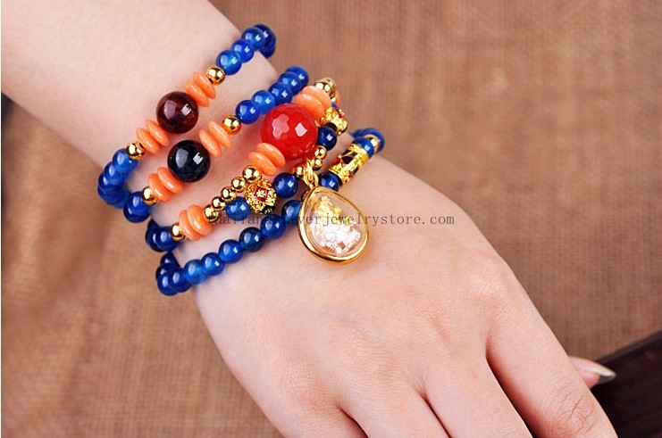 thailand buddha crystal beads bracelet necklace