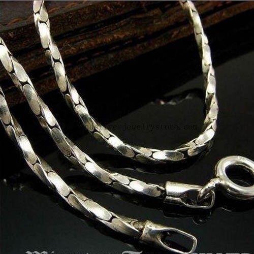 1.5MM Thai Silver Necklace for Pendant