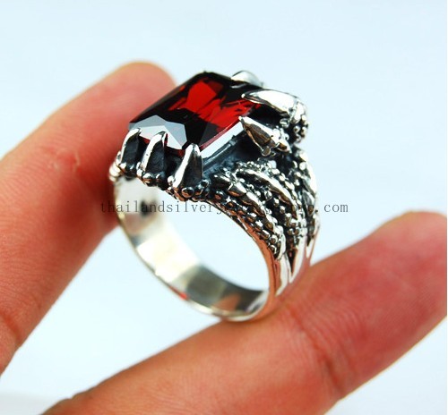 Handmade Thai SIlver Ring for Men