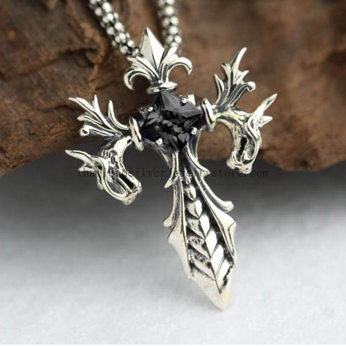 925 Silver Dragon Pendant Thailand Dragon Pendant