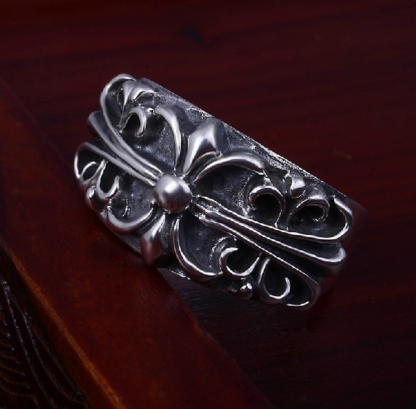 Handmade Thailand 925 Silver Cross Ring Man Ring Jewelry Gift