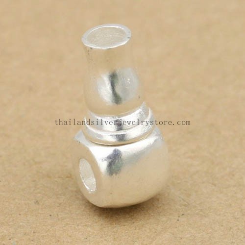 Handmade 925 Silver Three holes Bead Guru Bead for Mala